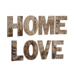 LETTRES LOVE HOME BOIS...