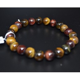 BRACELET TRI COLOR TIGER EYE